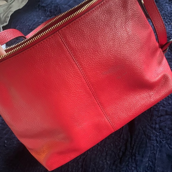 See by Chloe purse red crossbody or shoulder carry - Picture 4 of 6